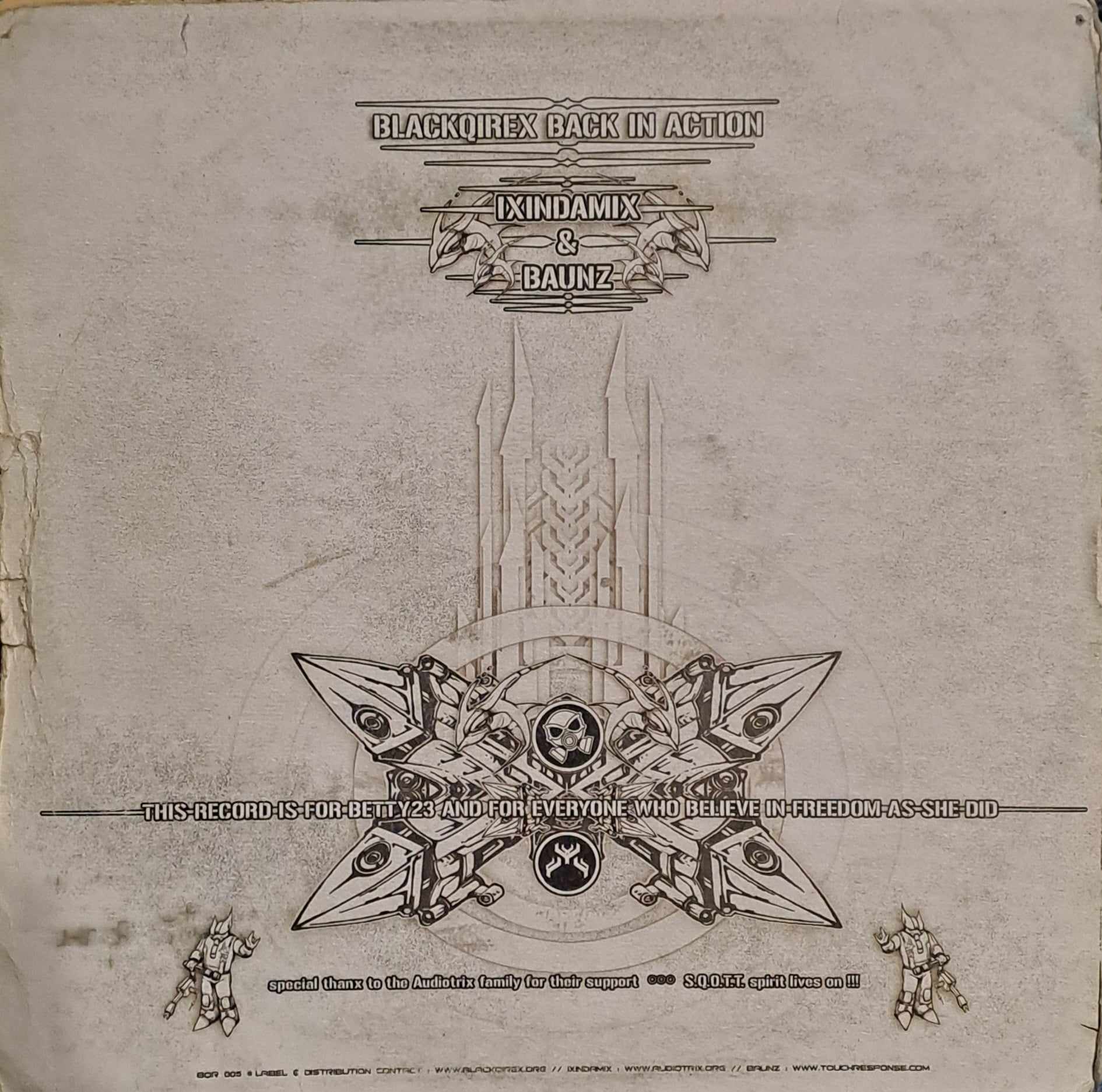 Blackqirex 05 - vinyle Breakbeat
